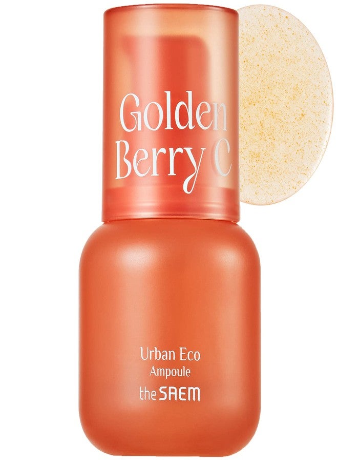 ذا سيم THESAEM Urban Eco Golden Berry C Ampoule - سيروم فيتامين للوجه بخلاصة التوت الذهبي البيروفي - توحيد لون البشرة، العناية بالعيوب، ترطيب - منتجات العناية بالبشرة الكورية النباتية للبشرة الباهتة، 1.01 أونصة سائلة. - Image 1